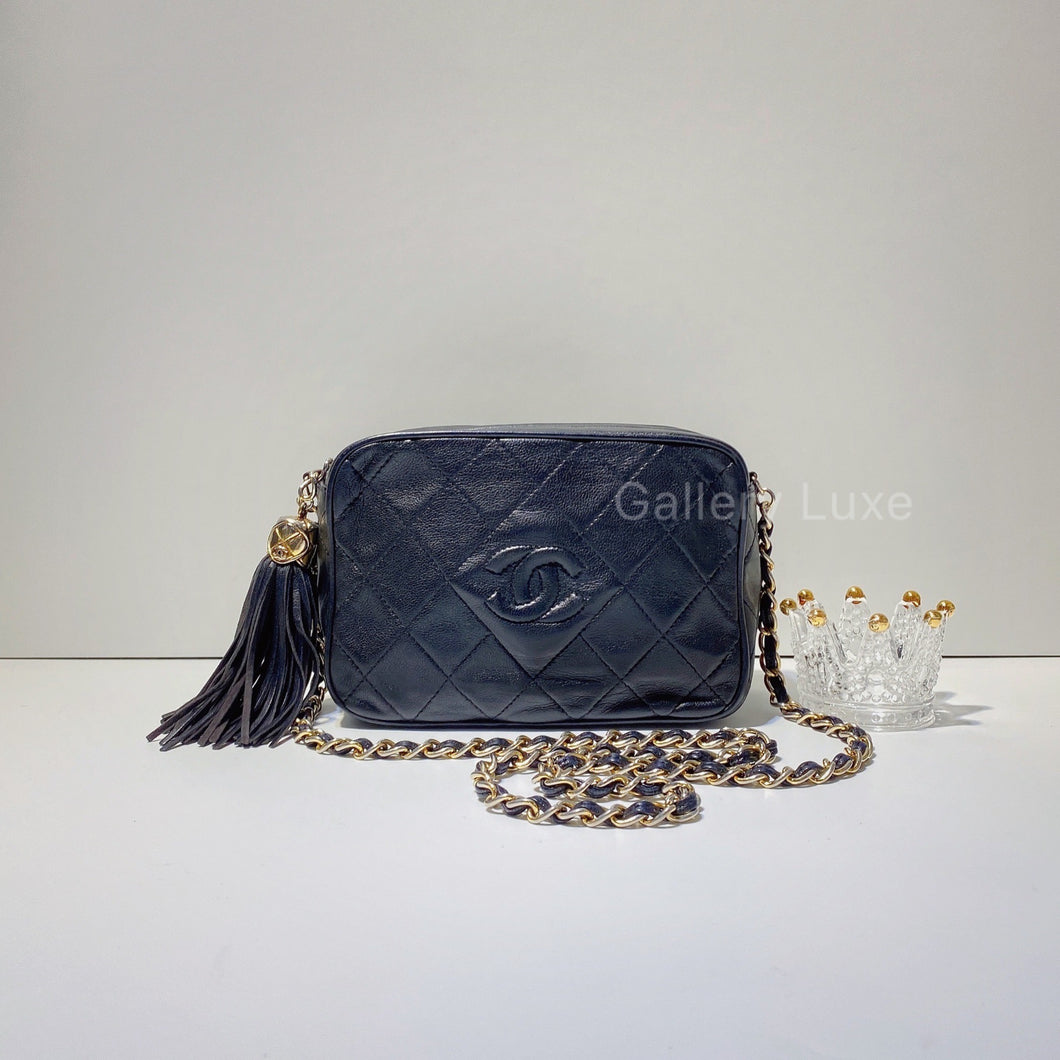 No.2659-Chanel Vintage Lambskin Camera Bag