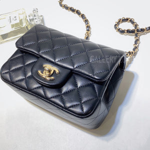 No.2996-Chanel Lambskin Classic Flap Mini 17cm