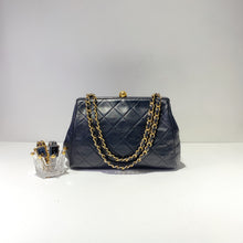 Load image into Gallery viewer, No.2430-Chanel Vintage Kiss-Lock Shoulder Bag
