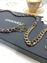 Load image into Gallery viewer, No.3568-Chanel Metal &amp; Lambskin Belt (Brand New / 全新貨品)
