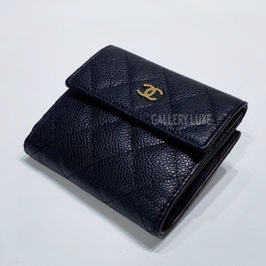 No.3440-Chanel Caviar Timeless Classic Short Wallet