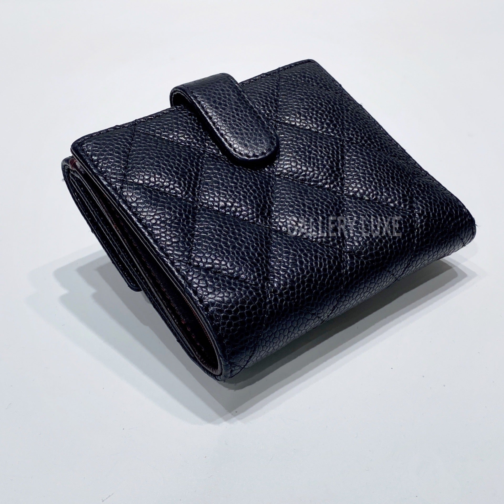 No.3440-Chanel Caviar Timeless Classic Short Wallet – Gallery Luxe