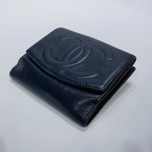 No.2345-Chanel Vintage Caviar Short Wallet