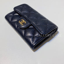 이미지를 갤러리 뷰어에 로드 , No.3256-Chanel Caviar Timeless Classic Card Case
