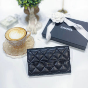 No.3700-Chanel Caviar Classic Flap Short Wallet