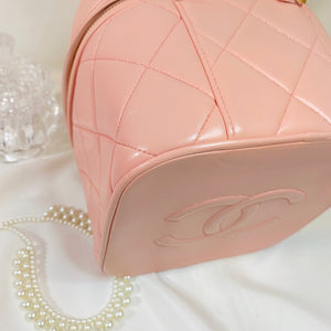 No.2188-Chanel Vintage Vanity Case Handle Bag
