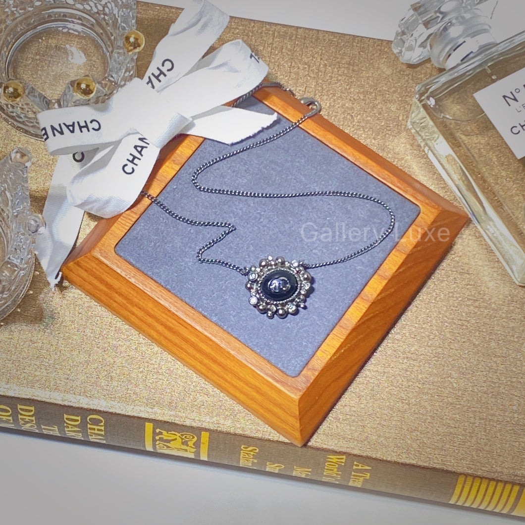 No.2650-Chanel Black Stone Necklace