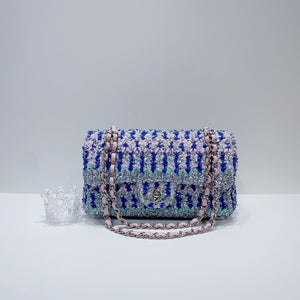 No.3795-Chanel Classic In Fabrics Flap Bag