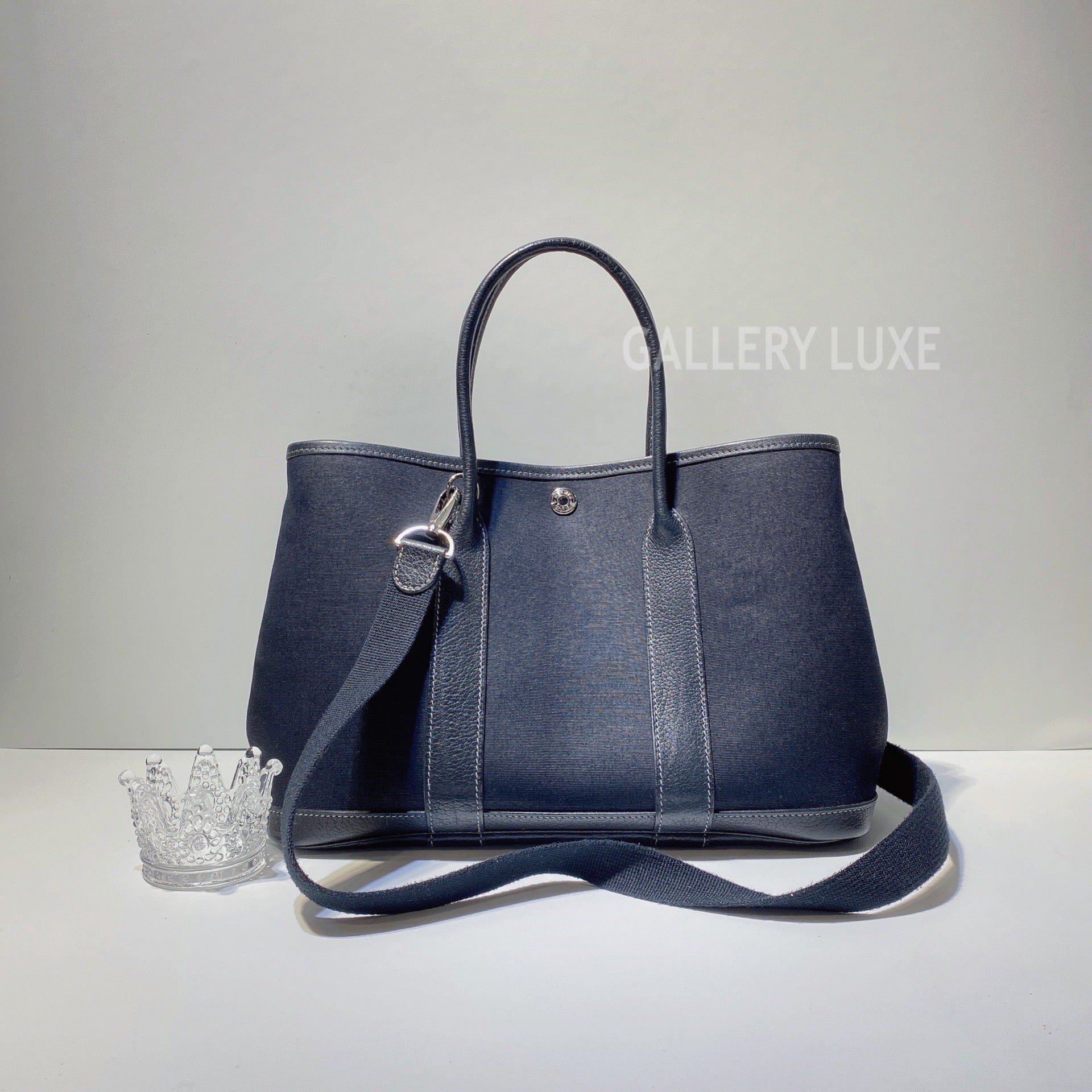 No.3003-Hermes Vintage Garden Party 30 With Strap – Gallery Luxe