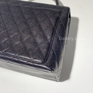 No.2433-Chanel Vintage Caviar Kelly Handle Bag