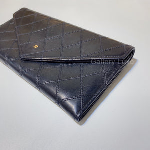 No.2668-Chanel Vintage Lambskin Long Wallet