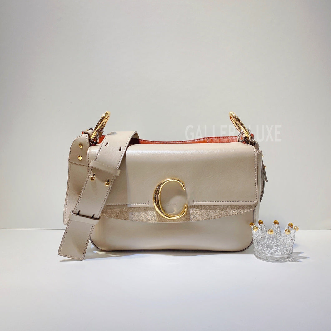 Chloé Small Chloé “C” Double Carry Bag