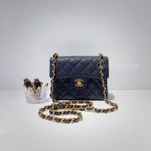 Load image into Gallery viewer, No.2263-Chanel Vintage Caviar CF Mini 17cm
