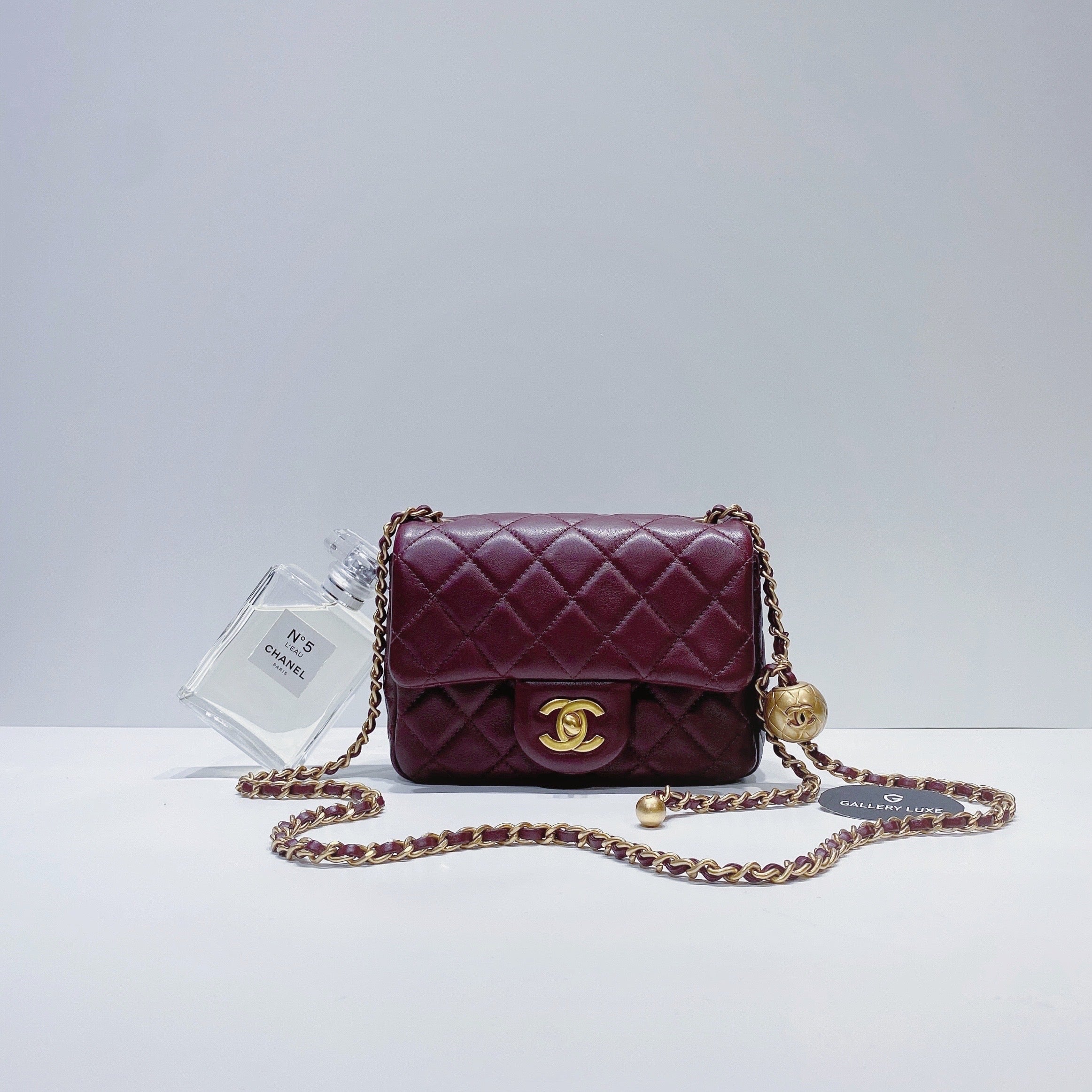 No.3629-Chanel Pearl Crush Square Mini Flap Bag – Gallery Luxe