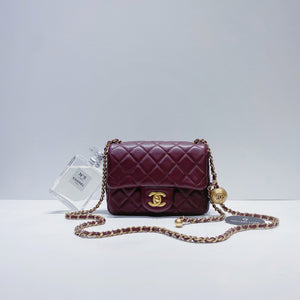 No.3629-Chanel Pearl Crush Square Mini Flap Bag