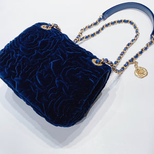 No.3576-Chanel Camelia Velvet Mini Flap Bag (Brand New / 全新貨品)