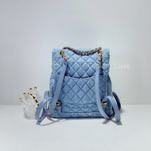 Load image into Gallery viewer, No.2432-Chanel Denim Small Backpack
