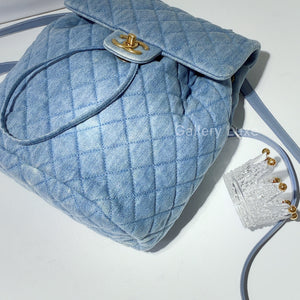 No.2432-Chanel Denim Small Backpack