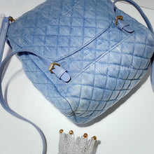Load image into Gallery viewer, No.2432-Chanel Denim Small Backpack
