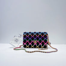 Load image into Gallery viewer, No.001342-1-Chanel Tweed Pearl Crush Wallet On Chain (Brand New / 全新貨品)
