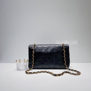 No.3453-Chanel Vintage Lambskin Flap Bag