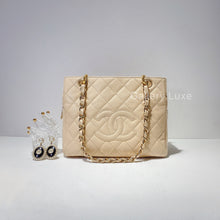 Load image into Gallery viewer, No.2316-Chanel Vintage Caviar Petite Timeless Tote Bag
