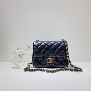 No.3267-Chanel Lambskin Classic Flap Mini 17cm