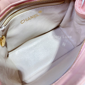 No.2417-Chanel Vintage Lambskin Shoulder Bag