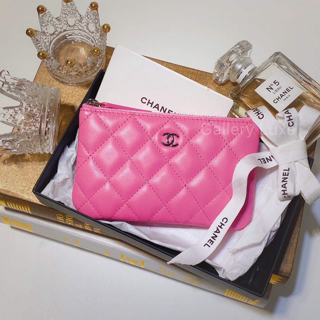 No.2695-Chanel Lambskin Mini O Case Pouch (Brand New/全新)