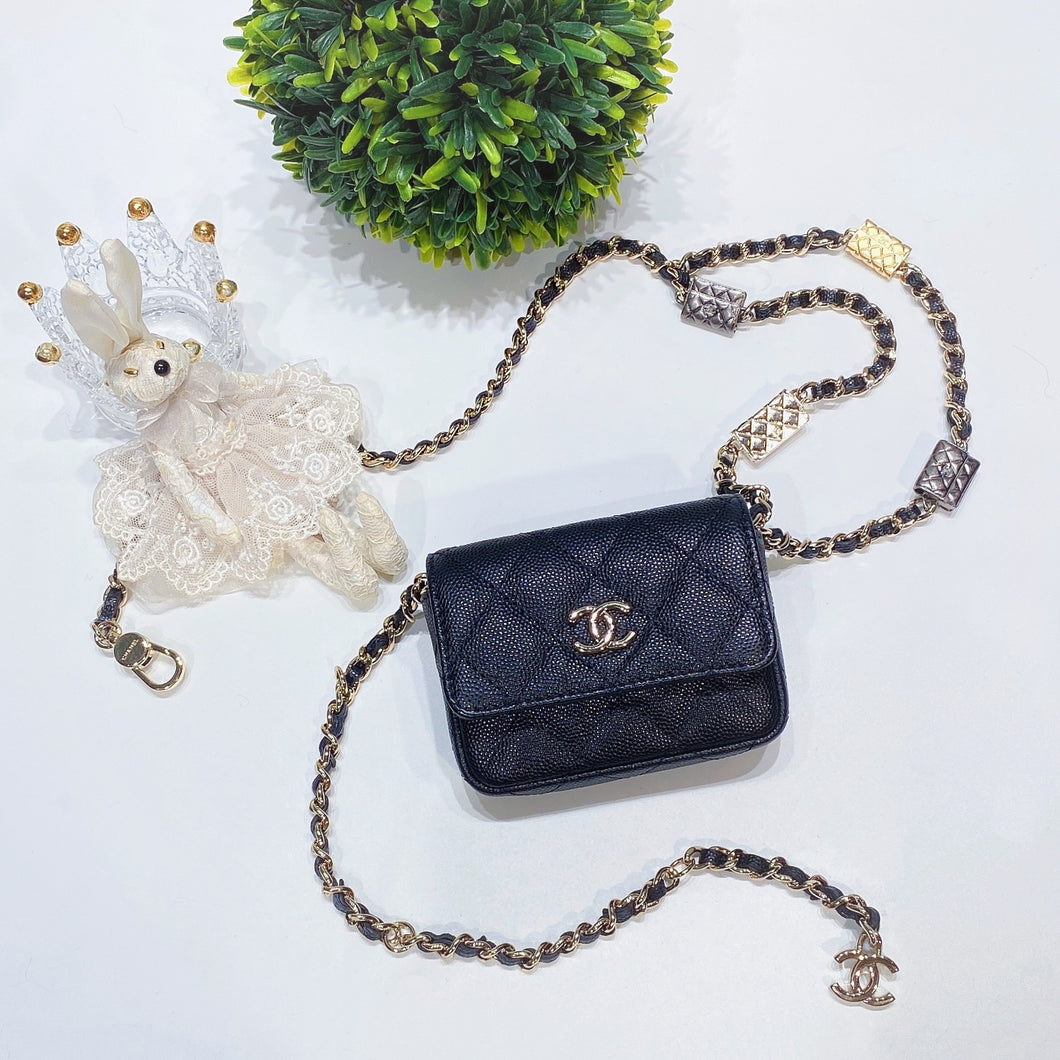 No.3574-Chanel Charm On Chain Belt Bag