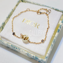 이미지를 갤러리 뷰어에 로드 , No.3015-Dior Chain Bracelet With Pearl
