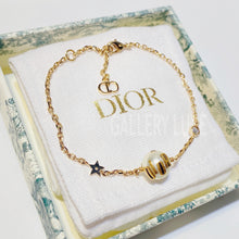 画像をギャラリービューアに読み込む, No.3015-Dior Chain Bracelet With Pearl
