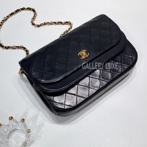 No.3459-Chanel Vintage Lambskin Double Flap Bag