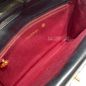 No.3459-Chanel Vintage Lambskin Double Flap Bag