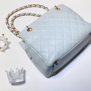 No.2282-Chanel Vintage Caviar Petite Timeless Tote Bag