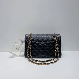 No.3848-Chanel Lambskin Classic Flap Bag 23cm
