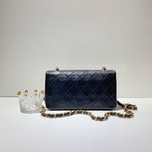 No.3026-Chanel Vintage Lambskin Mini Flap Bag