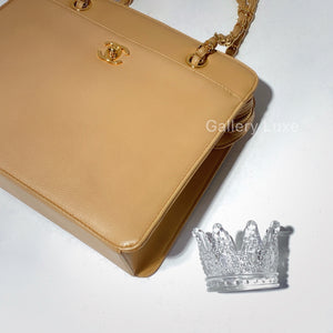No.2453-Chanel Vintage Calfskin Handbag