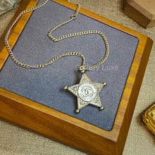 将图片加载到图库查看器，No.2422-Chanel Star Necklace
