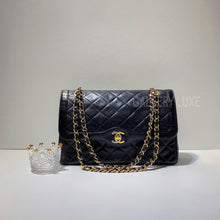 将图片加载到图库查看器，No.3034-Chanel Vintage Lambskin Paris Edition Flap Bag
