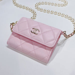 No.3585-Chanel Pearl Mood Clutch With Chain (Brand New / 全新貨品)