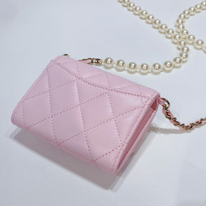 No.3585-Chanel Pearl Mood Clutch With Chain (Brand New / 全新貨品)