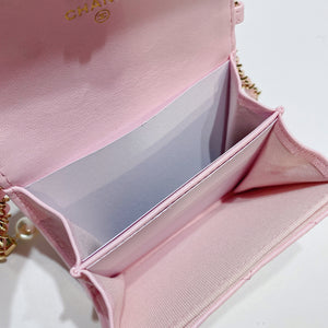 No.3585-Chanel Pearl Mood Clutch With Chain (Brand New / 全新貨品)