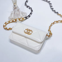 将图片加载到图库查看器，No.3586-Chanel 19 Clutch With Chain (Brand New / 全新貨品)
