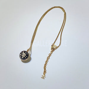 No.3044-Chanel Pearl Crystal Ball Necklace