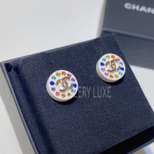 Charger l&#39;image dans la galerie, No.3280-Chanel Round Coco Mark Earrings
