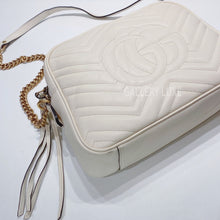 画像をギャラリービューアに読み込む, No.001324-2-Gucci GG Marmont Medium Chain Shoulder Bag

