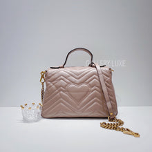 Load image into Gallery viewer, No.001324-4-Gucci GG Marmont Small Top Handle Bag
