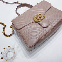画像をギャラリービューアに読み込む, No.001324-4-Gucci GG Marmont Small Top Handle Bag
