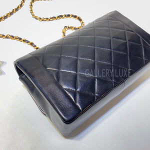 No.3049-Chanel Vintage Lambskin Diana Bag 25cm